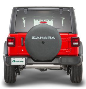 MOPAR Spare Tire Cover "Sahara" Logo For 2018+ Jeep Wrangler JL 2 Door & Unlimited 4 Door Models With 32" Tires 82215447