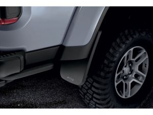 MOPAR Rear Splash Guards With Jeep Logo For 2020+ Jeep Gladiator JT 4 Door Models 82215611