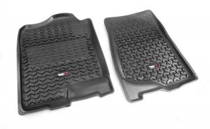 Rugged Ridge All Terrain Floor Liner, Front Pair, Black for 07-14 GM Truck/SUV 82901.01