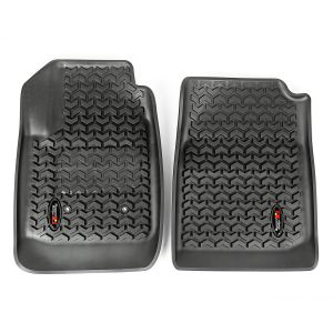 Rugged Ridge Floor Liner Front Pair Black for Chevrolet Colorado/Canyon Crew Cab 15-22 82901.31