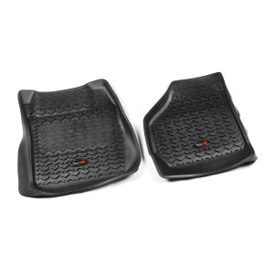 Rugged Ridge All Terrain Floor Liner, Front Pair, Black for 99-07 F250/350 82902.07