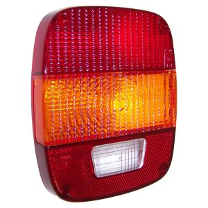 Crown Automotive Tail Light Lens for 81-83 Jeep CJ5, 81-86 Jeep CJ7, 81-85 Jeep Scrambler, 87-95 Jeep Wrangler 83501003