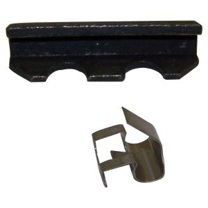 Crown Automotive Metal Unpainted Brake Caliper Key & Spring Front-Left or Right For 1978-1981 CJ s (Front Brakes) 83503571