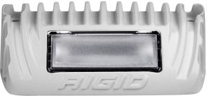 RIGID Industries 1x2 65 Degree DC LED Scene Light White Housing Single 86620