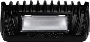 RIGID Industries 1x2 65 Degree DC LED Scene Light Amber Black Housing Single 86630