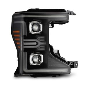 AlphaRex Projector Headlights Black for 20-22 Ford F-550 Super Duty, 20-22 Ford F-250 Super Duty, 20-22 Ford F-350 Super Duty, 20-22 Ford F-450 Super Duty 880341