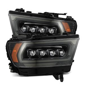 AlphaRex LED Projector Headlights in Alpha-Black for 19-24 Ram 1500 880577