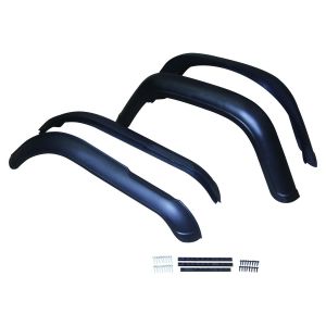 Crown Automotive Plastic Black Fender Flare Kit Front & Rear-Left & Right For 1981-1986 CJ-8 8997109CJ8