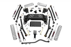 Rough Country 4" Long Arm Suspension Kit With Premium N3 Series Shocks For 1993-98 Jeep Grand Cherokee ZJ Models 90222