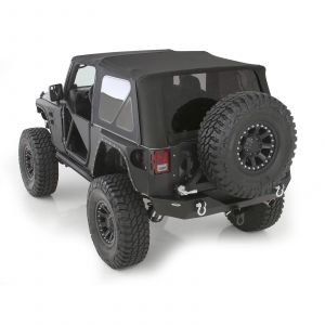 SmittyBilt OE Style Replacement Top Skin With Tinted Windows In Black Diamond For 2010-18 Jeep Wrangler JK 2 Door 9075235