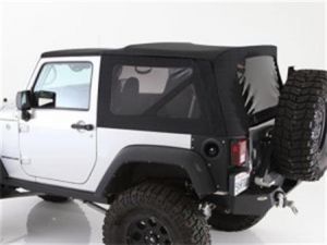 SmittyBilt  Premium Replacement Top Skin With Tinted Windows For 2010-18 Jeep Wrangler JK 2 Door Models 9076235