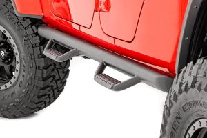 Rough Country Wheel to Wheel Nerf Steps For 2020+ Jeep Gladiator JT 4 Door Models 90770
