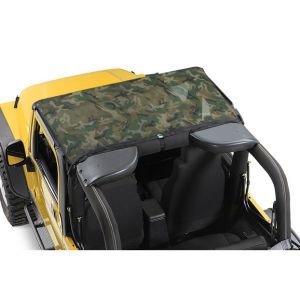 Vertically Driven Products KoolBreez Brief Top In Camouflage For 1992-95 Jeep Wrangler YJ 9295JKB-4
