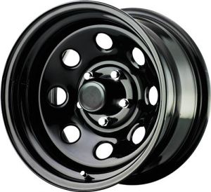 Pro Comp 97 Rock Crawler Series Wheel 15x10 With 5 On 5.50 Bolt Pattern & 3.75 Backspace In Gloss Black 97-5185