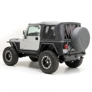 SmittyBilt (OE Style) Replacement Top Skin In Black Diamond With Tinted Windows For 1997-06 Jeep Wrangler TJ Models 9971235