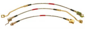 Classic Tube OE Replacement Stainless Steel Brake Lines for 97-06 Jeep Wrangler TJ & Unlimited SBH6130