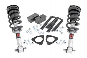 Rough Country 2.5 Inch Lift Kit Alu/Cast Steel M1 Strut Chevy/GMC 1500 (07-18)07-18 1340
