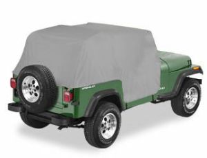 BESTOP All Weather Trail Cover In Charcoal For 1992-95 Jeep Wrangler YJ 8103609