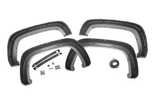 Rough Country Fender Flares Defender For 20-24 Chevy Silverado 2500 HD/3500 HD 2WD/4WD A-C12011