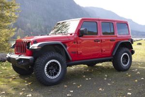 Rough Country WF1 Fender Flares (Wide) for 2018-24+ Jeep Wrangler JL/JLU A-J01822