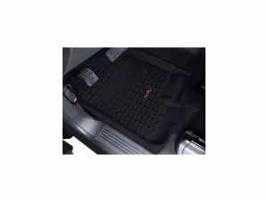 Rugged Ridge All Terrain Floor Liner,Frt/Rr for 2007 - 2016 Jeep Wrangler JK 12987.01