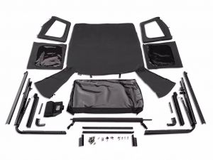 Rugged Ridge Complete Soft Top w/ Frame, Half for 76-86 CJ7 & 87-95 Wrangler YJ 13781.15