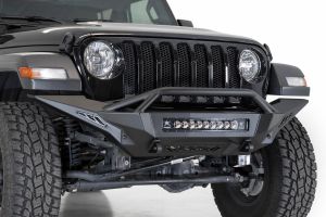 ADD Offroad Stealth Fighter Full Length Front Bumper with Hoop for 18+ Jeep Wrangler JL & 20+ Gladiator JT (Non-Rubicon Models) F9617JT-