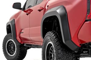 Rough Country Fender Flares Sport 8W7 Blue Crush For 2024 Toyota Tacoma 2WD/4WD O-T12421-8W7