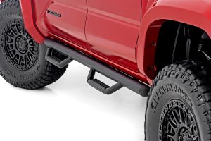 Rough Country Nerf Steps Cab Length Double Cab For 2024 Toyota Tacoma 2WD/4WD RCT2480CC