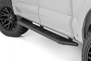 Rough Country OV2 Running Boards Side Step Bars for 15-24 Ford F150 Crew Cab 14011