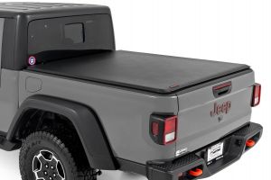 Rough Country Soft Roll-Up Bed Cover 5' Bed for 2020-24+ Jeep Gladiator JT 42620500