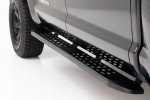 Rough Country RPT2 Running Board Crew Cab Black For 2007-2021 Toyota Tundra 2WD/4WD 44006