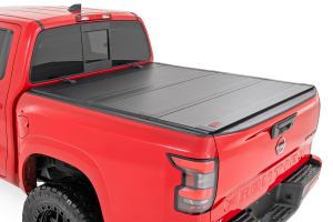 Rough Country Hard Tri-Fold Flip Up Bed Cover 5' Bed For 22-24 Nissan Frontier 2WD/4WD 49520551A