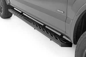 Rough Country BA2 Running Board Side Step Bars For 2015-2024 Ford F-150 2WD/4WD 41010