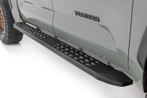 Rough Country RPT2 Running Board Crew Cab Black For 2022-2025 Toyota Tundra 2WD/4WD 44007