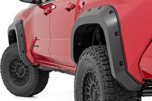 Rough Country Pocket Fender Flares 8W7 Blue Crush For 2024 Toyota Tacoma 2WD/4WD F-T12421-8W7