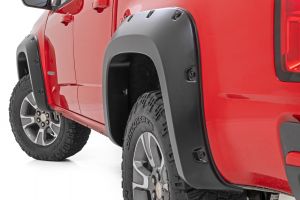 Rough Country Pocket Fender Flares 5' Bed For 2015-2022 Chevy Colorado 2WD/4WD F-C11511A