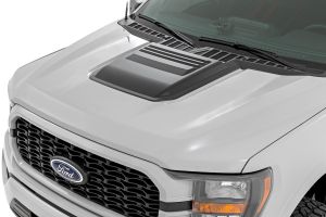 Rough Country Hood Scoop HX Antimatter Blue For 2021-2025 Ford F-150 2WD/4WD HS30010-HX