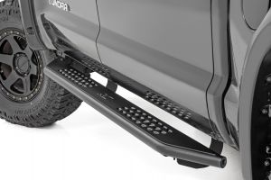 Rough Country OV2 Running Boards Side Step Bars Crew Cab For 07-21 Toyota Tundra 2WD/4WD 14005