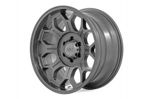 Rough Country 77 Series Wheel One-Piece Gunmetal Gray 20x9 6x5.5 -12mm 77201212G