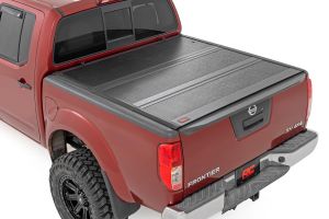 Rough Country Hard Low Profile Bed Cover 5' Bed Cargo Mgmt For 05-21 Nissan Frontier 47520501B