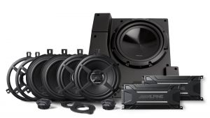 Alpine Waterproof Full Sound System Upgrade for 11-18 Jeep Wrangler Unlimited JK PSS-22WRA