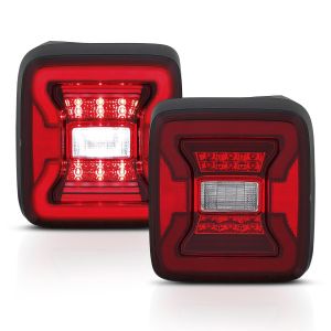 Anzo USA L.E.D. Tail Lights for 18+ Jeep Wrangler JL, JLU 311295