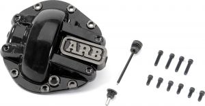ARB Competition Differential Cover for Front M186 Axle in Black For 2018+ Jeep Gladiator JT & Wrangler JL Unlimited 4 Door Models (Sport/Sahara) 0750009B