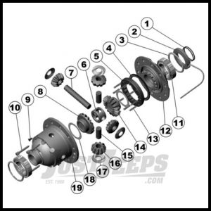 ARB Air Locker For Dana Model 60 Axle For 35 Spline (Stock OEM Axle Shafts) For Gear Ratio 4.10 & Down (Full Floater) RD167