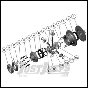 ARB Air Locker For Dana Model 60 Axle For 30 Spline (Stock OEM Axle Shafts) For Gear Ratio 4.56 & Up RD21