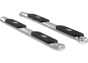 Aries Automotive 4" Oval Side Bars In Polished Stainless Steel For 2011-19 Jeep Grand Cherokee WK2 S221008-2
