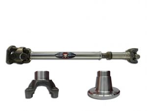 Adams Driveshaft Front 1350 CV Driveshaft [EXTREME DUTY SERIES] Solid U-joint for 07-18 Jeep Wrangler JK, JKU ASDJK-1350F-S