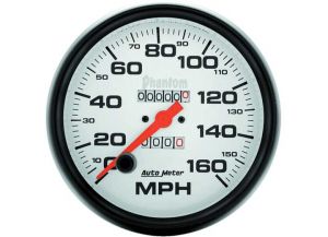 Auto Meter Autometer 5" Mechanical Speedometer 160 mph 5895