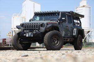 Attica 4x4 Apex Series Front Stubby Bumper for 18+ Jeep Wrangler JL & 20+ Gladiator JT ATTJL01A108-BX